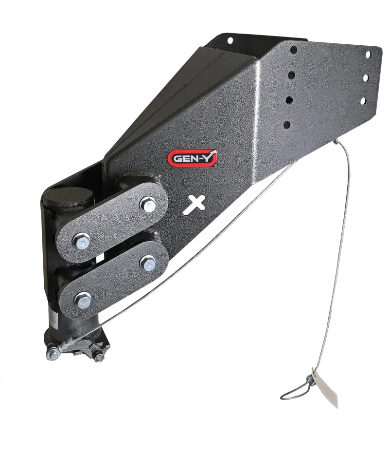 Gen-Y Executive Torsion-Flex 5Th Wheel Pin Box With Integrated Gooseneck Coupler (2-5/16 In) 1