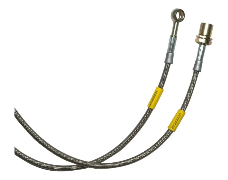 Goodridge Stainless Steel Extended Brake Lines For 2001–2003 Chevy Silverado 2Wd/4Wd (2-Wheel Steering) 1