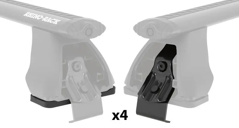Rhino-Rack 2500 Fitting Kit – Includes 4 Pads & 4 Clamps 1