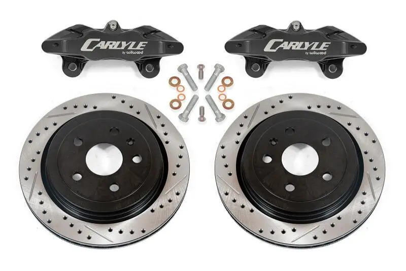 Bmr Drilled & Slotted Brake Kit For 1997–2004 Chevrolet Corvette C5 – 15" Rotor Conversion, Black Calipers 1