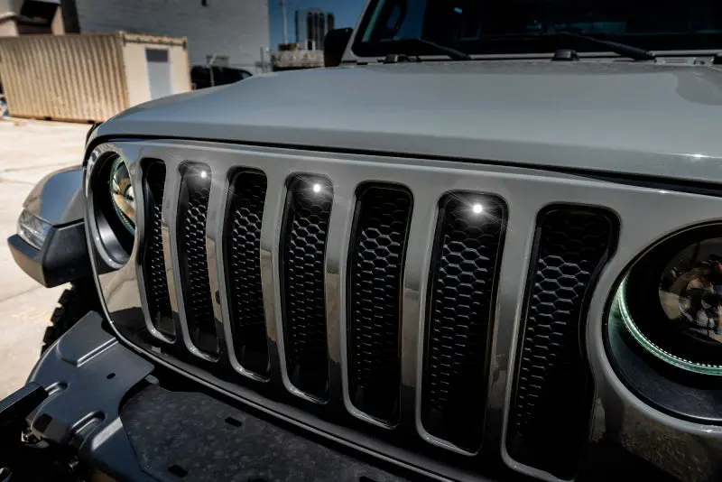 Oracle Pre-Runner Style Led Grille Kit For Jeep Gladiator Jt - White 1